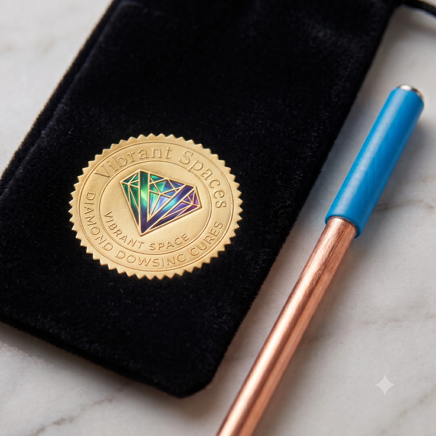 Marie Diamond Diamond Dowsing Stäbe – Erdstrahlen, Wasseradern & geopathischen Stress harmonisieren